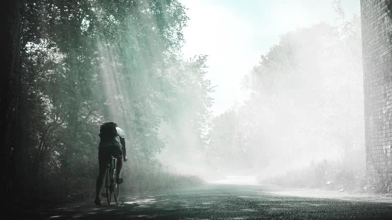 Beim Radfahren auf die Umwelt achten